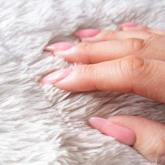 Pink Oval Extensions